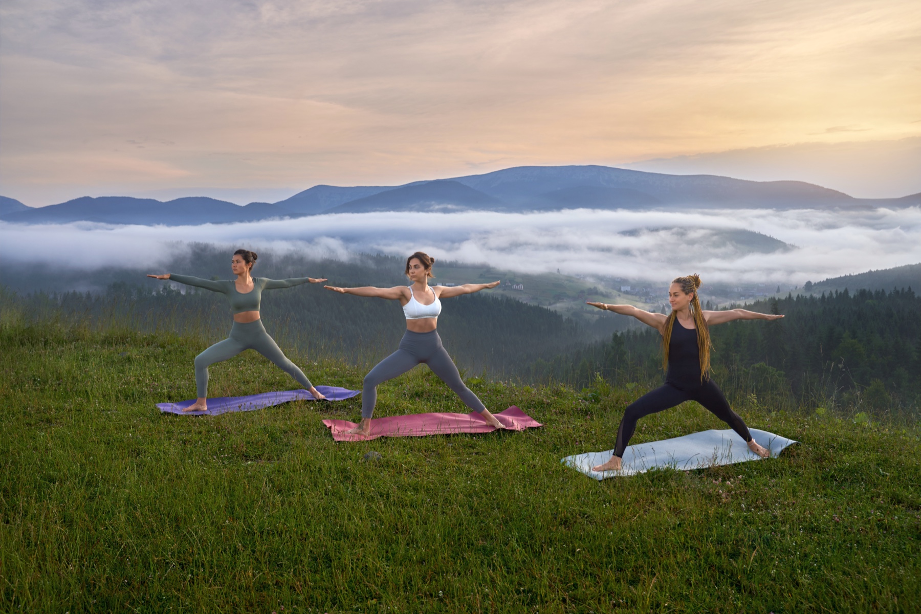 Joga w górach