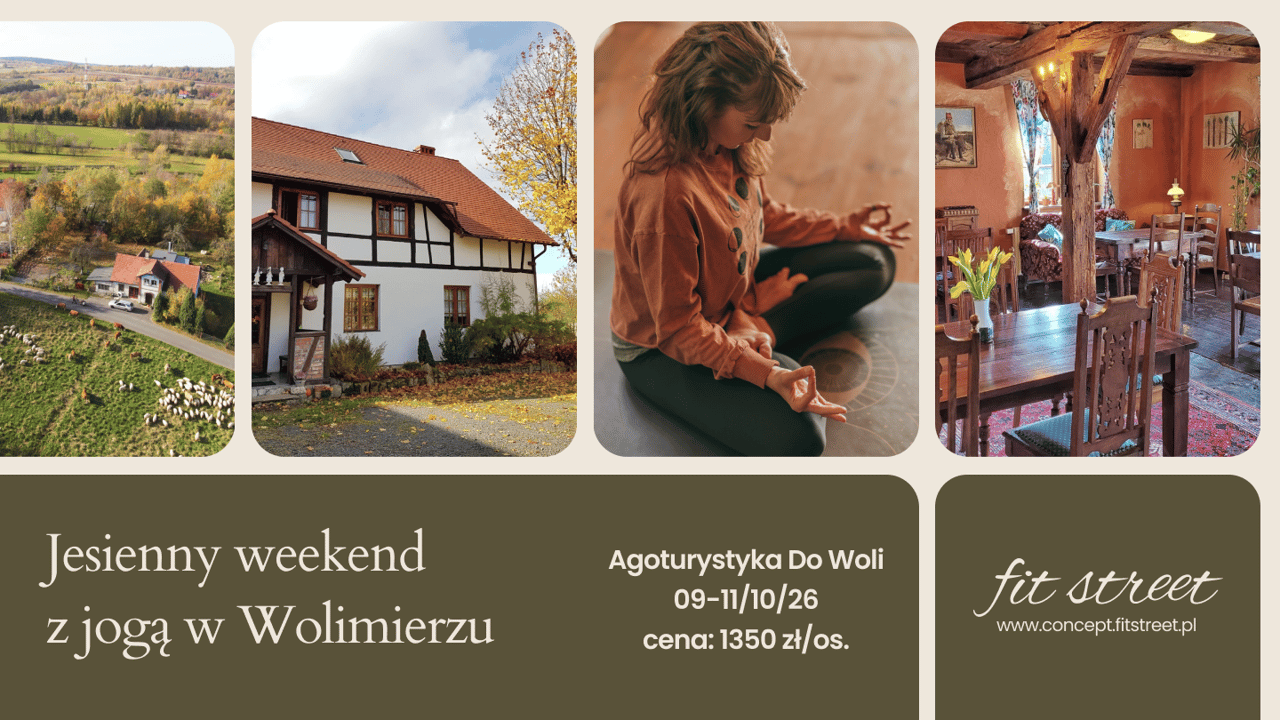 Jesienny weekend z jogą w Wolimierzu
