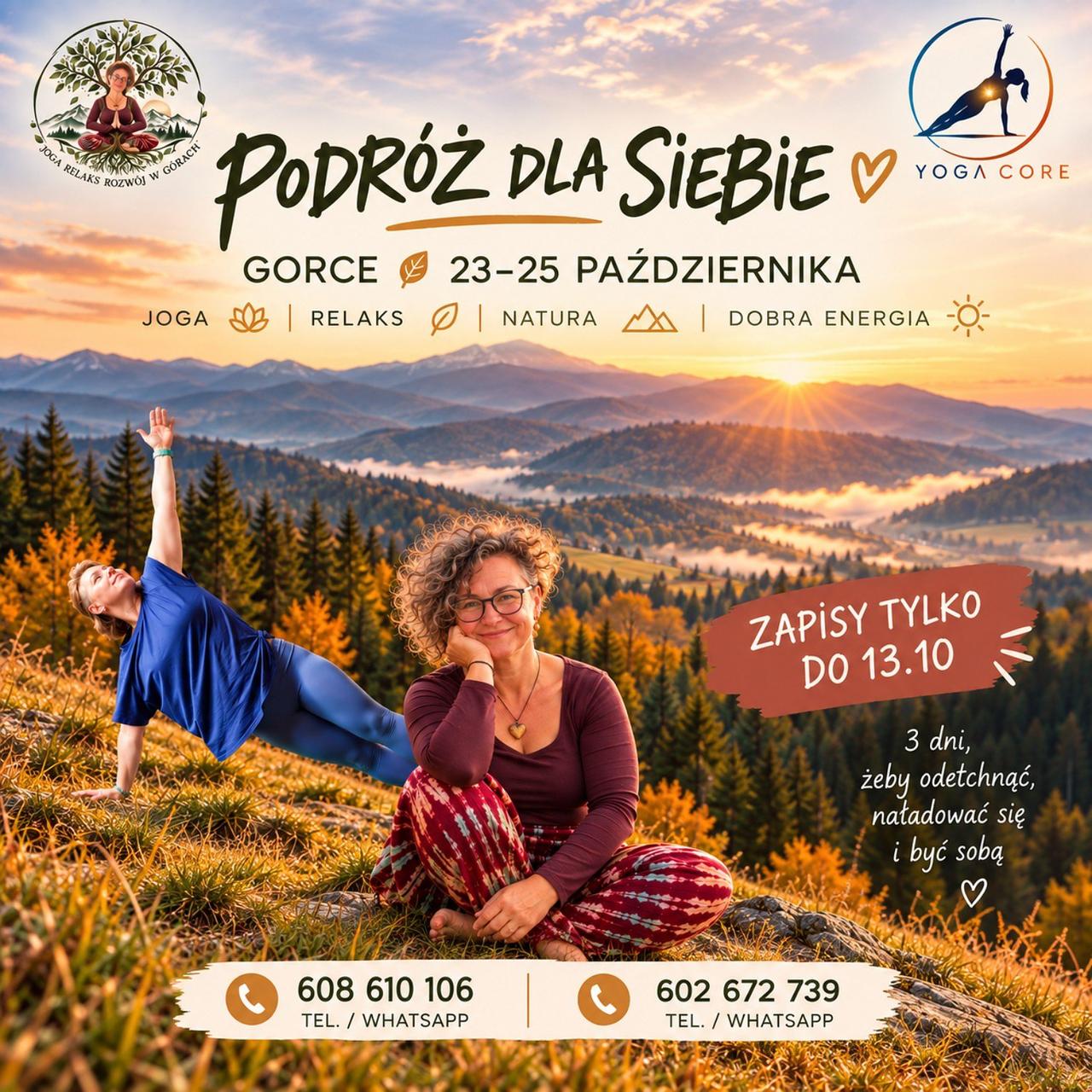 Podróż dla siebie - jesienny reset w Gorcach