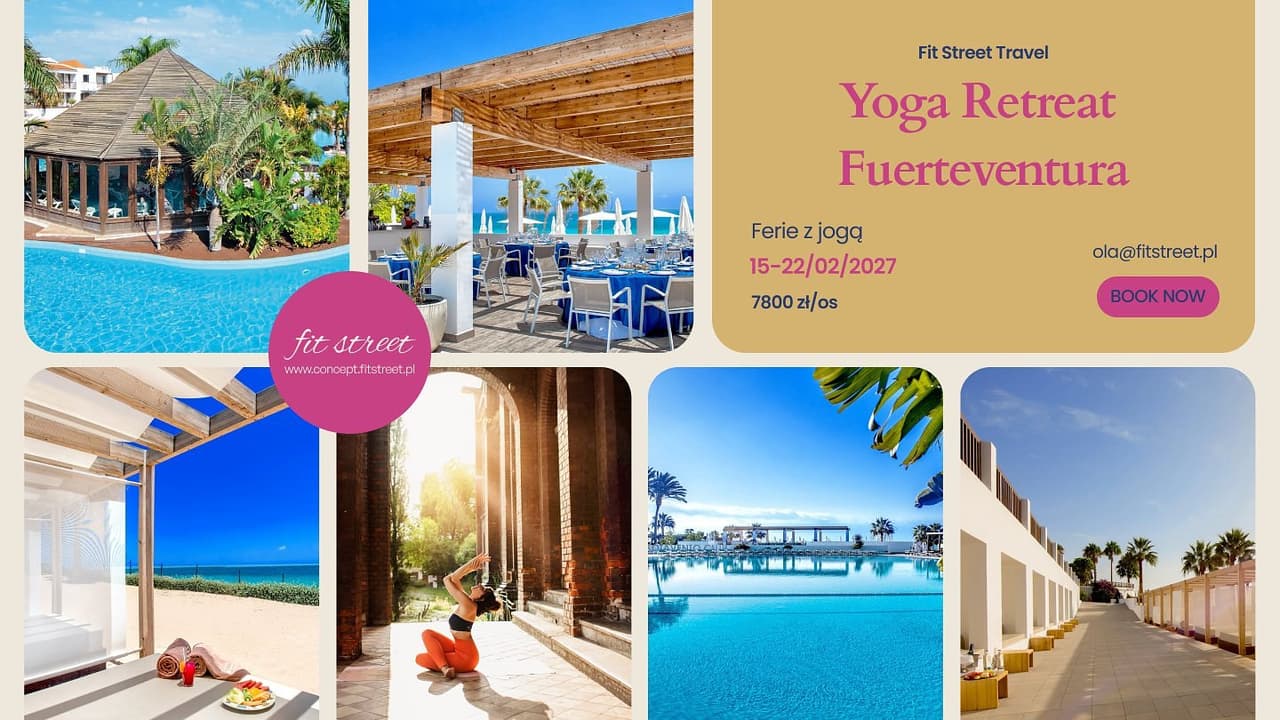 Yoga Retreat na Fuerteventura 15-22/02/2027