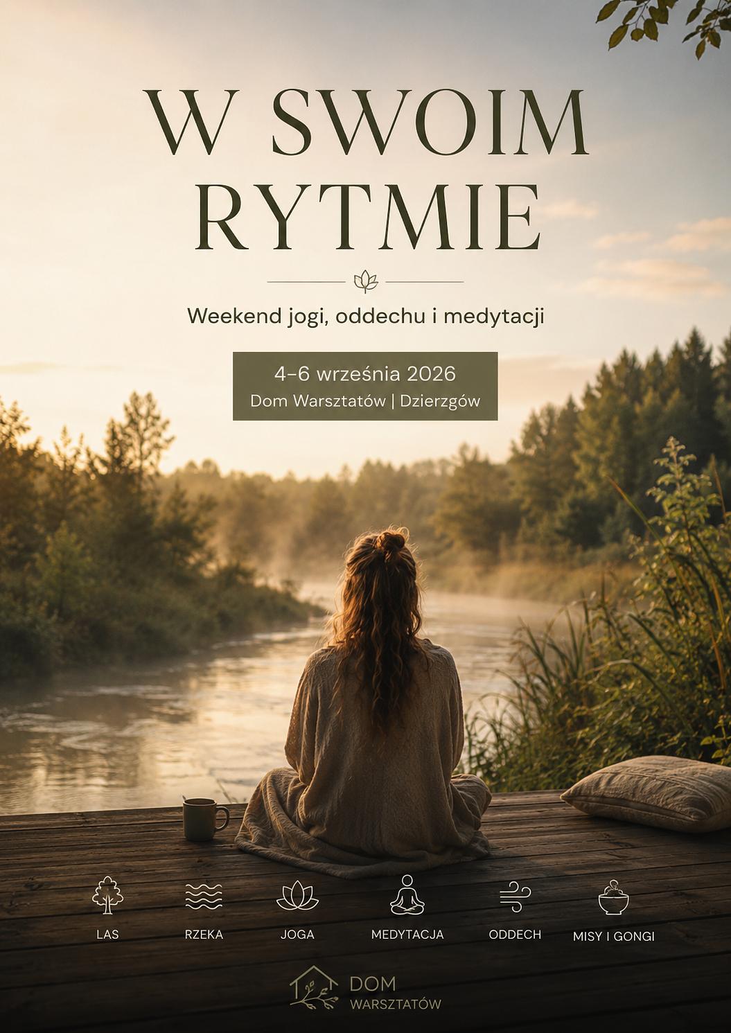 W swoim rytmie Warsztat jogi oddechu i medytacji